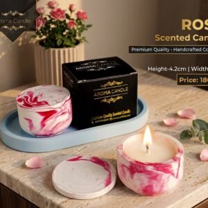 strawberry scented candle (50g) – juicy fruity bliss