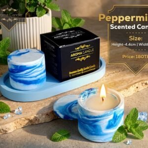 strawberry scented candle (50g) – juicy fruity bliss