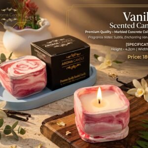 strawberry scented candle (50g) – juicy fruity bliss
