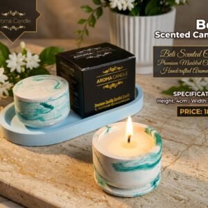 strawberry scented candle (50g) – juicy fruity bliss